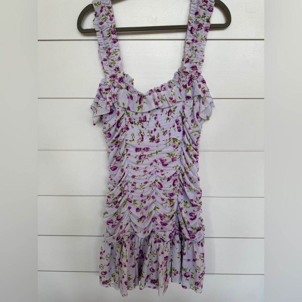 NWT Anthropologie Sleeveless Square-neck Ruched Mini Dress
Size XL - Picture 3 of 9